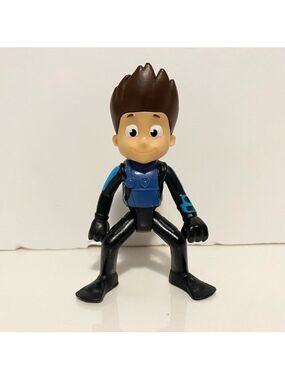 Ryder Paw Patrol Sea Action Figure Blue Black Scuba Toy ATV Rider